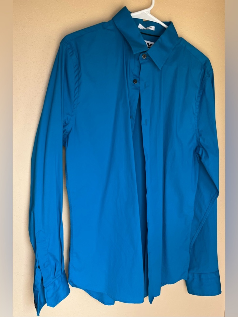 Express Men’s Cotton Dress Shirt Blue 2012